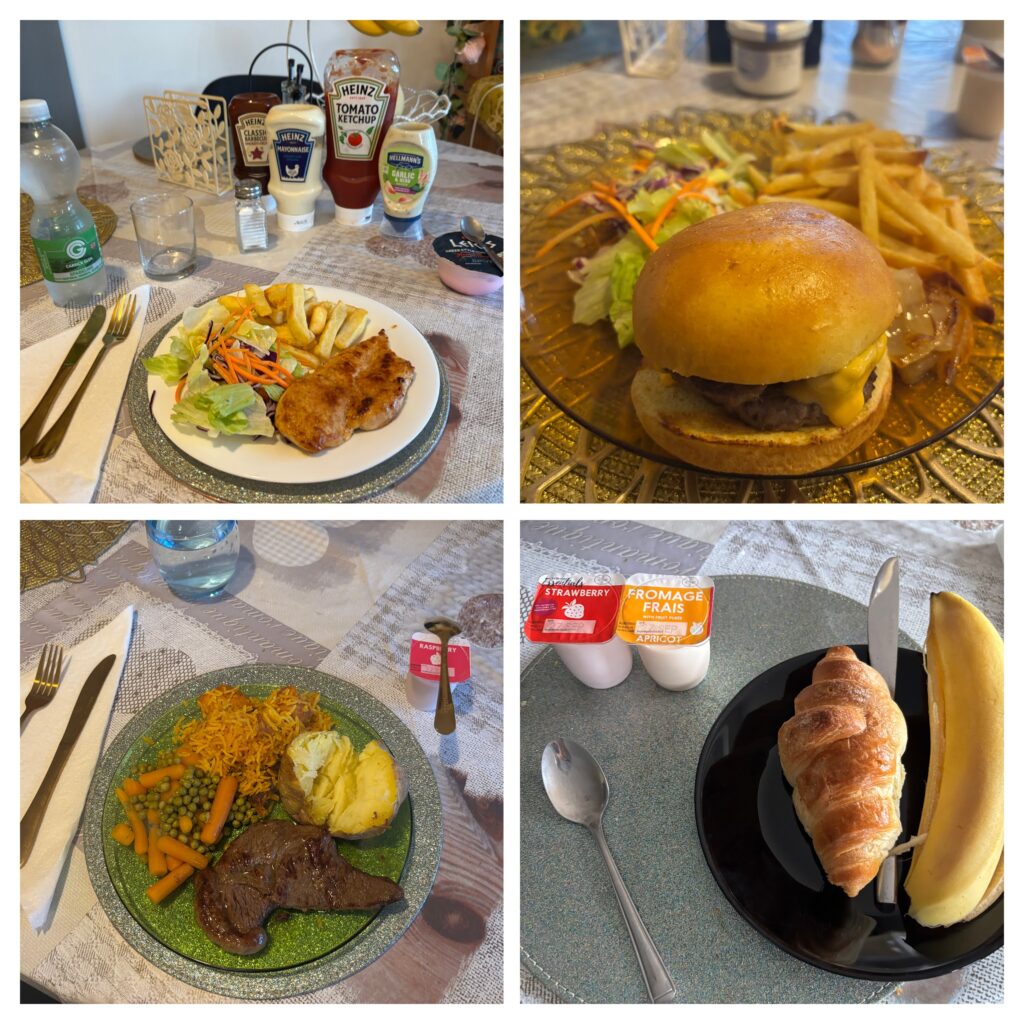 ホームステイ夕食①